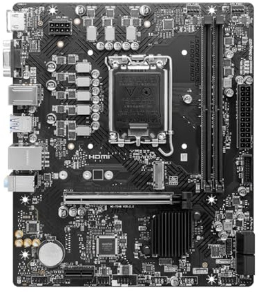 Placa Madre Placa Base Fit For MSI Pro B760M-E DDR4 LGA 1700 Placa Base Intel B660 DDR4 128 GB Compatible con CPU 14900F 14700 13700 12900 12100 14600