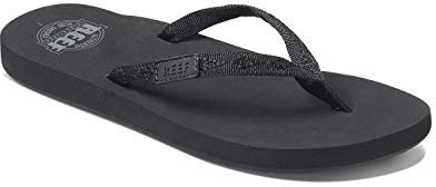 Reef Ginger, Damen Zehentrenner, Schwarz (Black/Black Bk2), 37.5 EU (5 UK)