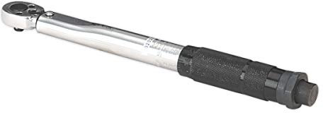Sealey Stw101 Torque Wrench Micrometer Style 1/4Sq Drive 5-25Nm/44-221Lb.in