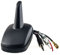 maxxcount Aktiv-Antenne SharkFin für Radio + Navi + DVB-T mit DIN-Radio+SMA GPS+3,5mm Klinke/F-Stecker DVB-T