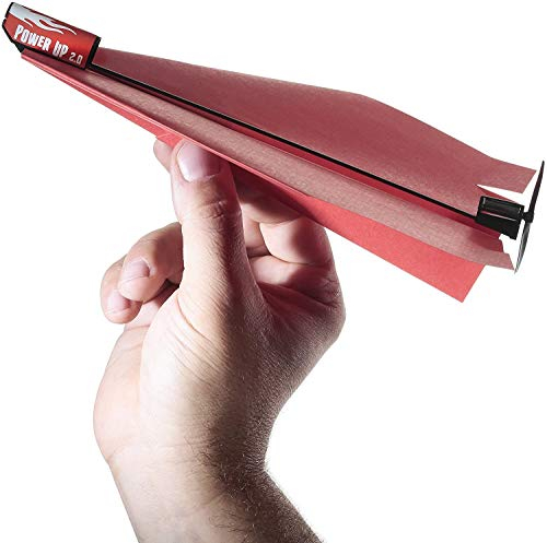 POWERUP 2.0 Paper Airplane Conversion Kit | Electric Motor Age 8+ for DIY Paper Planes | Fly Longer and Farther | Perfect for Kids & Adults | Ready to Use Aeroplane Engine Kits