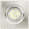 LED Einbauleuchte Nickel matt EGLO 30079 inkl. LED GU10 Leuchtmittel 3Watt 180lm