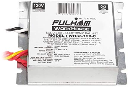Fulham Lighting Fulham Workhorse Adaptable Ballast, WH33-120-C