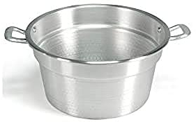 HOME Caldaia Pesante, 40 cm, Alluminio, Grigio