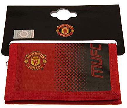 Manchester United FC Football Team Fade Touch Fasten Wallet