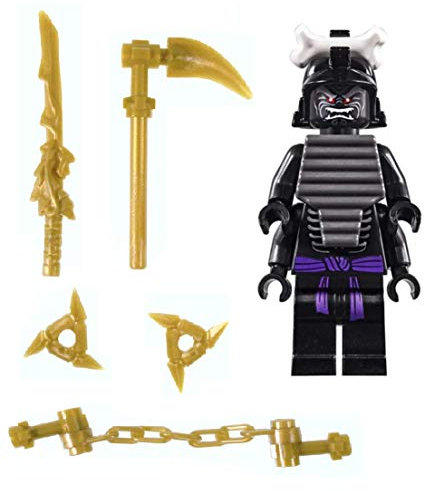 LEGO Ninjago Lord Garmadon 4 Arms and Gold Weapons