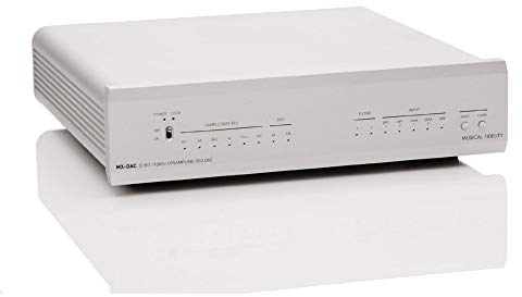Musical Fidelity MX DAC Silber - 2-Kanal D/A-Wandler mit Optisch, Koaxial, USB und DSD-Eingängen - 25001