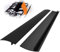Novsix Silicone Stove Gap Covers, 25 Inch Long 2 Pack Heat Resistant Gap Filler, to Seal gap of Stove Top, Counter, Oven, Dishwasher safe