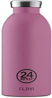 24Bottles Clima Bottle Bouteille isotherme en acier inoxydable 500 ml | Gourde isotherme sous vide et sans BPA (mauve)