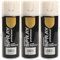 H HANSEL HOME Pintura Spray Blanco Perla 400 Ml - Pack de 3 Unidades