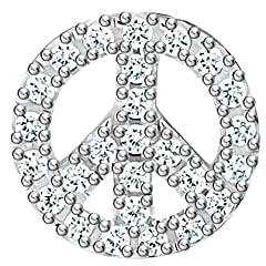 Thomas Sabo Einzel Ohrstecker Peace 925 Sterling Silber H2218-051-14