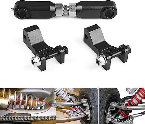 Wai Danie Kit de bajada delantera y trasera compatible con Yamaha Raptor 350 YFM350 Raptor 660 660R YFM660R Raptor 700 700R YFM700 YFM Raptor660 Raptor350