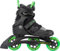 K2 Skates Unisex Inline Skates Trio LT 100, Black - Green, 30G0301.1.1.100