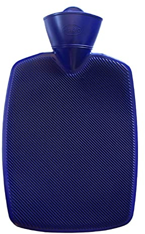 bolsa de agua caliente 1 termo azul clásico confort sin goma de 8 litros