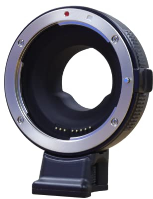 MFT - Adattatore per obiettivo Canon EF/EF-S per fotocamere Panasonic e Olympus Micro M4/3