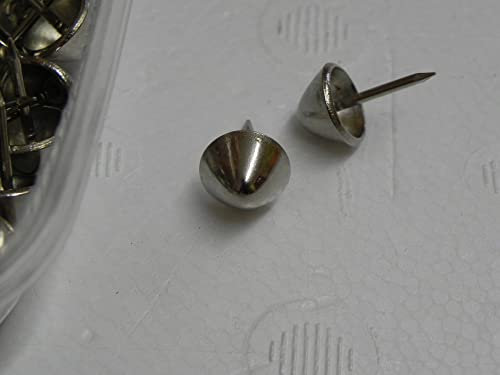 100 Pilzköpfe 7mm vernickelt Abstandshalter f.Rähmchen, Imker Imkerei