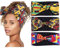 Yean Fascia per capelli africana annodata ampia fascia per capelli yoga africana per donne e ragazze (confezione da 3) (A)