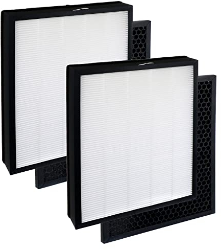 Spares2go HEPA Filter for PHILIPS AC2882 AC2887 AC2889 AC3829 Purifier FY2422/30 FY2420/30 x 2 + Fresheners
