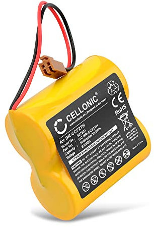 CELLONIC Battery compatible with Panasonic BR-CCF2TE, BR-CCF2TH | 5000mAh, 6V, Li-MnO2