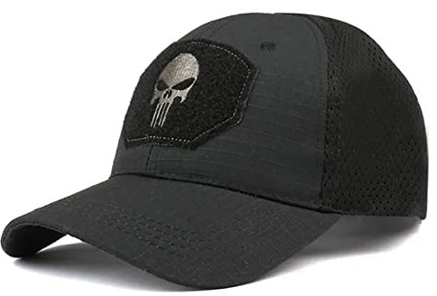 Baseballmütze Herren Cap Punisher Cap Outdoor Training Cap Baseball für Männer Cap Männer Damen Cap Outdoor Sport Casual Reisehut Geschenke