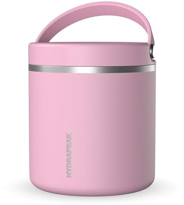 Hydrapeak Termo de acero inoxidable de 25 onzas con aislamiento al vacío | Termo para niños para alimentos calientes y fríos, termo de sopa a prueba de fugas de boca ancha para adultos, 10 horas de