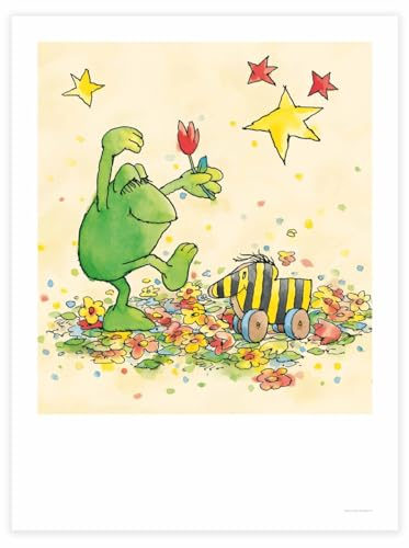 Janosch Hochwertiger Posterdruck mit Originalmotiv feiern