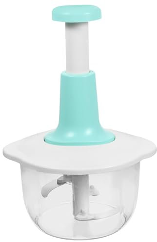 PRETYZOOM Tritacarne Manuale in Acciaio Per Uso Domestico e Cucina Tritatutto Multifunzione Per Frutta Verdura e Carne Schiacciapatate Manuale