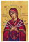 NJYXART Kunstdruck auf Leinwand, Motiv Our Lady of Perpetual Helf, russisch-orthodoxe Ikone, HD-Druck, Wandkunst, orthodoxes Gemälde, Poster-Stil, 30 x 45 cm