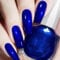 Diamond Glitter Quick Dry & Long Lasting Nail Polish - No UV Lamp Curing, Chip Resistant, Non-Toxic, Quick Drying, At Home & Salon Manicure (18#Satin Blue)