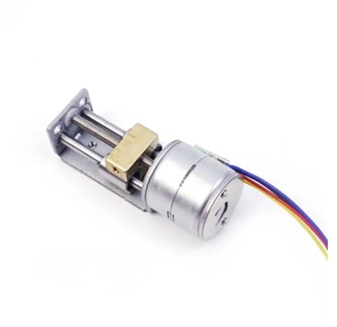 ICXLPMC DC 12V 20mm 2-Phase 4-Wire Stepper Stepping Electronic Starter Precision Linear Actuator Screw Slider Position Brass Metal Nut 3D Printer