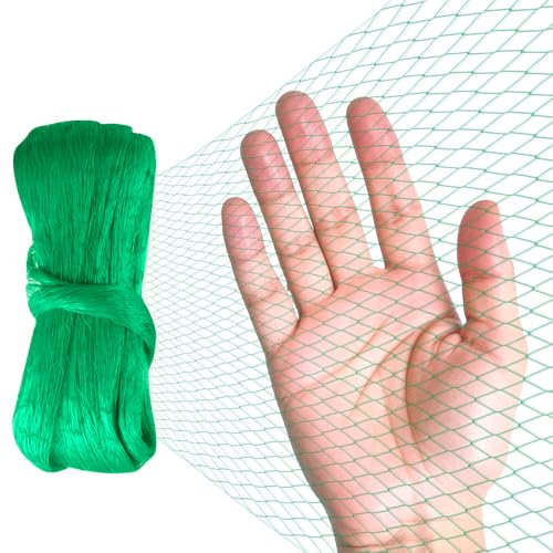 Garden Netting for Plant Veg Fruit Patch Grass Seeds Protection, Pond Netting Cover, Cat and Bird Proof Garden Net, Versatile Fine Mesh Garden, Garden Fence Netting, Garden Accessories (4m x 6m)