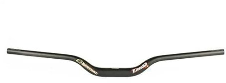 Renthal V2 Fatbar Riser Lenker, 35.0mm, 820x50mm, 9°/5°, black, M200-01-BK