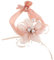 Healeved fleur de poignet bracelet de perles de mariage fleur de mariage au poignet bracelets de mariage pour les mariées bracelet de perles de mariée Plastique Rose Gold