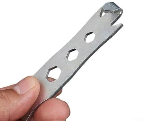 Edelstahl-Drahtbinder-Werkzeug zum Spannen von Gartenzaun, Gewächshaus, Drahtwickler mit ergonomischem, rutschfestem Griff, 150 mm und 95 mm (2 Stück, groß)