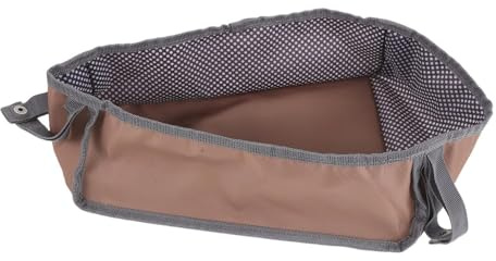 ZUNOXAZ Kinderwagen Organizer Korb Oxford Gewebe Universell Passend Untergestell Aufbewahrungskorb für Babywagen