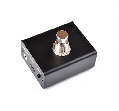 DOREMiDi - Pedale MIDI portatile, Plug and Play, per chitarra, con messaggi di nota, modalità di attivazione multipla e porte di uscita