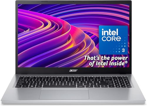 Acer Aspire Lite 15.6 FHD Laptop | Intel Core 3 N355 Processor | 8GB DDR5 RAM | 512GB NVMe SSD | Windows 11 Home | Copilot Key | WiFi 6 | Grey | AL15-33P-31QP