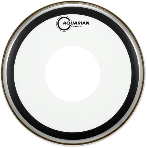 Aquarian HE12 Hi Energy Series - 12 inch Drumhead - Powerdot - Clear