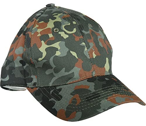 Mil-Tec Herren honkbalpet 12315021 Baseballkappe, Flecktarn, Einheitsgröße EU