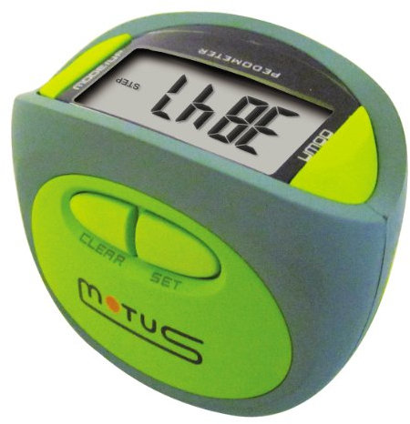 Motus stegräknare paso, grön