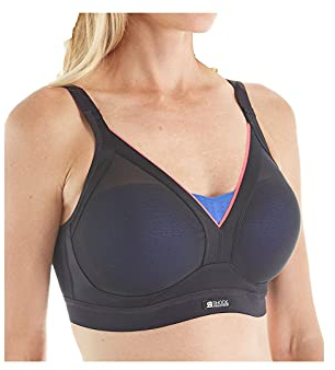 Shock Absorber Active Shaped Support, Soutien-gorge de Sport Femme, Noir (Noir Fluo), Taille fabricant: 95B