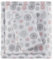 Sleep Philosophy True North Kuscheliges Flanell-Bettwäsche-Set, warm, 100% Baumwolle, Motiv: Tiere, Sterne, niedlich, ultraweich, für kaltes Wetter, Doppelbett, rosa/graue Schneeflocken, 3-teilig