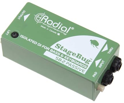 Radial StageBug SB-2 1-Channel Passive Instrument Direct Box