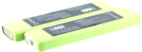 gehandelt 79957 Hybrid Nickel Metal 1450 mAh 1.2 V Akku wiederaufladbar – Akkus (1450 mAh, Hybrid Nickel Metal, 1,2 V, Grün, 2)