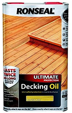 Ronseal Ultimate Protection Decking Oil 5L - Natural Pine