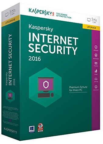 Kaspersky Internet Security 2016 5 Lizenzen Upgrade. Für Windows Vista/7/8/8.1/10: Premium-Schutz für Ihren PC. (bis zu 5 PCs für 1 Jahr)