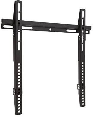 ProperAV Fixed Flat Wall TV Bracket 32'' 37 40 42 43 46 50 55'' VESA Max 400x400 Black