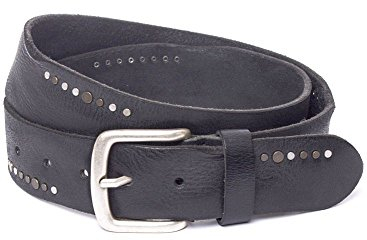 Vanzetti Nietengürtel - Schwarz 100