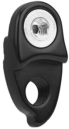 Schaltauge Adapter, Fahrrad Schaltwerk Adapter Kleiderbügel Verlängerung Fahrradrahmen Getriebe Heckhaken Verlängern für Mountainbike Fahrrad Verbindungsteil(schwarz