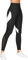 QUEENIEKE Damen 25 inch Yoga Leggings Neunte Hose Farbe Blocking Mesh Workout Laufleggings Strumpfhosen,Schwarz,S